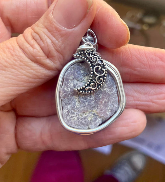 Pendentif en rubis