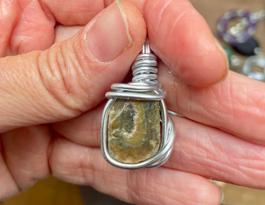 Pendentif en saphir